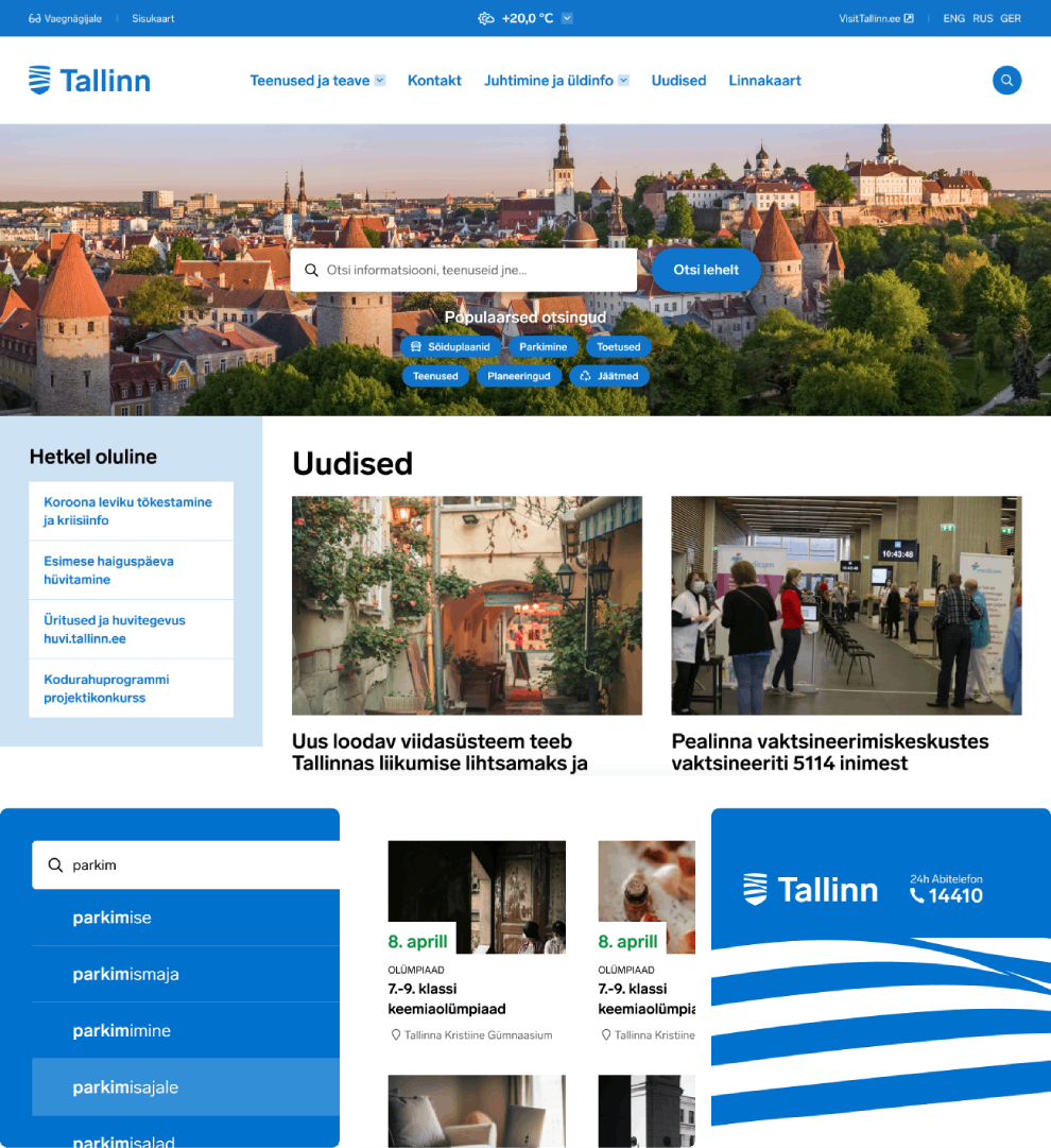 Tallinna linna veebileht